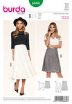 Skirt, Gored Skirt, flared shape Skirt, Gored Skirt, flared shape