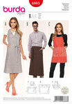 Apron, Apron with Bip, Bistro-style Apron Apron, Apron with Bip, Bistro-style Apron