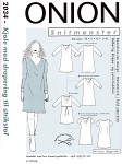 Dress with drapey for knitted fabric Dress with drapey for knitted fabric