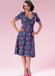 Sweeheart-Neckline Dress with Gathered Bodice Sweeheart-Neckline Dress with Gathered Bodice