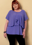 Asymmetical-Overlay Top Asymmetical-Overlay Top