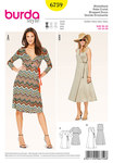 Wrapped dress, v-neck Wrapped dress, v-neck