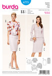 Suit, peplum jacket, pencil skirt Suit, peplum jacket, pencil skirt