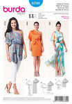 Dress,Tunic -Wing Sleeve to one side Dress,Tunic -Wing Sleeve to one side