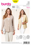 Jacket, V-neck, fake-lapels Jacket, V-neck, fake-lapels