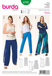 Pants, elasticated waistbandOver-pants, Wrap effect Pants, elasticated waistbandOver-pants, Wrap effect
