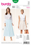 Skirt, box pleats, shaped waistband Skirt, box pleats, shaped waistband