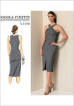 Criss-Cross Strap Dress - Nicola Finetti Criss-Cross Strap Dress - Nicola Finetti