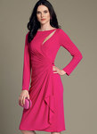 Mock-Wrap Cutout Dress - Bellville Sassoon Mock-Wrap Cutout Dress - Bellville Sassoon