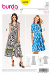 Dress, V-Neck, Spade Collar Dress, V-Neck, Spade Collar