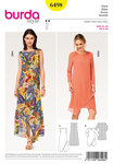 Dress, Two Layered, Wrap Look Dress, Two Layered, Wrap Look