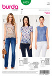 Top, Blouse, Panel Seams Top, Blouse, Panel Seams