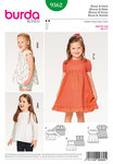 Blouse, Dress, Pinafore, Gathered Skirt, Hem Frill Blouse, Dress, Pinafore, Gathered Skirt, Hem Frill
