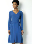 Ruched, Surplice Dress Ruched, Surplice Dress