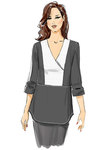 Surplice, Paneled Tops Surplice, Paneled Tops