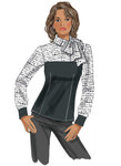 Button-Back Blouses Button-Back Blouses