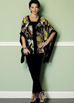 Banded Ponchos, Sleeveless Top, and Pull-On Skirt and Pants Banded Ponchos, Sleeveless Top, and Pull-On Skirt and Pants