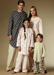 Buttoned Tunic and Pull-On Pants for the family Buttoned Tunic and Pull-On Pants for the family