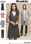 Dress or Tunic, Slim Pants and Unlined Coat Dress or Tunic, Slim Pants and Unlined Coat