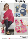 Knit Baby Gifts and Nursing Shawl Knit Baby Gifts and Nursing Shawl
