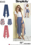 Wrap Front Skirt and Shorts Wrap Front Skirt and Shorts