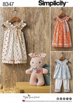 Toddlers´ Dress, Top, Knit Capris, and Stuffed Bunny Toddlers´ Dress, Top, Knit Capris, and Stuffed Bunny