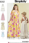 Child´s and Girls´ Dress with Bodice and Skirt Variations Child´s and Girls´ Dress with Bodice and Skirt Variations