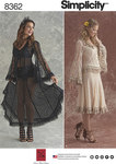 Lace Blouse and Skirt In Two Styles Lace Blouse and Skirt In Two Styles