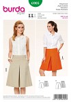 Pantskirt, box pleat Pantskirt, box pleat