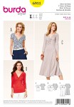 Shirt, Dress, entwined fronts Shirt, Dress, entwined fronts
