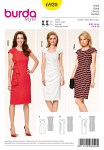 Dress, dropped shoulders Dress, dropped shoulders