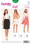 Skirt, elastic casing Skirt, elastic casing