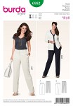 Pants, shaped waistband or elasticated waistband Pants, shaped waistband or elasticated waistband