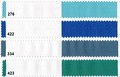 Texgard coated fabric for awnings in blue, green. 20,02 Texgard coated fabric for awnings in blue, green. 20,02