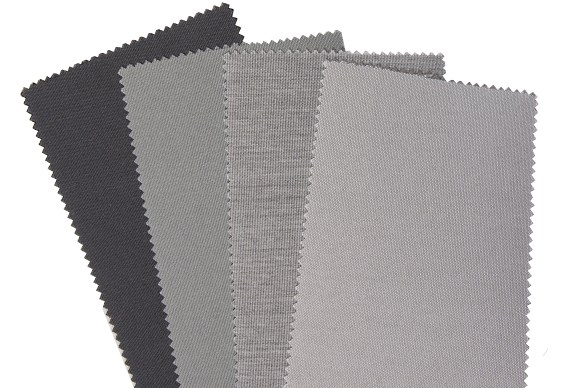 Texgard coated fabric for awnings in grey nuances Texgard coated fabric for awnings in grey nuances