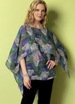 Fringe-Trim, Overlay or Notch-Neck Tunics Fringe-Trim, Overlay or Notch-Neck Tunics