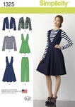Misses Trousers, Jumper or Tunic, Jacket and Knit Top Misses Trousers, Jumper or Tunic, Jacket and Knit Top