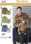 Boys´ and Men´s Western Shirt and Tie Boys´ and Men´s Western Shirt and Tie