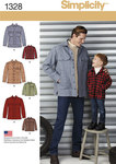 Boys´ and Men´s Shirt Jacket Boys´ and Men´s Shirt Jacket