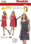 Misses´ Jiffy® Reversible Wrap Dress Misses´ Jiffy® Reversible Wrap Dress