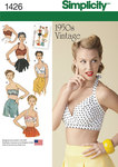 Misses Vintage 1950s Bra Tops Misses Vintage 1950s Bra Tops