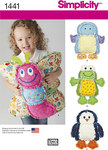 Rag Quilted Animal Pillows Rag Quilted Animal Pillows