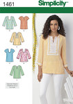 Misses and Plus Tunic with Neckline and Sleeve Variations Misses and Plus Tunic with Neckline and Sleeve Variations
