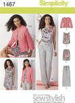 Misses and Miss Petite Top, Jacket, Trousers and Skirt Misses and Miss Petite Top, Jacket, Trousers and Skirt