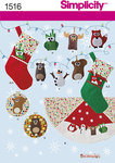 Felt Ornaments, Wall Hangings, Stocking and Tree Skirt Felt Ornaments, Wall Hangings, Stocking and Tree Skirt