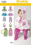Babies´ Top, Trousers, Bib, and Blanket Wrap Babies´ Top, Trousers, Bib, and Blanket Wrap