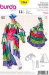 Bird of Paradise Top, Pants, Cape Bird of Paradise Top, Pants, Cape
