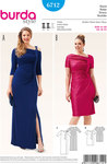 Dress, Evening Dress, Side Gathering Dress, Evening Dress, Side Gathering