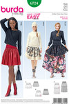 Tiered Skirt, Rib Knit Yoke Tiered Skirt, Rib Knit Yoke