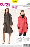 Jacket, Integral Scarf, Oversized Jacket, Integral Scarf, Oversized
